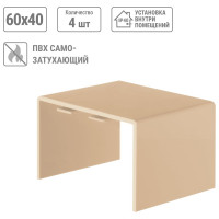 Соединитель TDM ELECTRIC КМС 60x40 сосна упаковка 4 шт SQ0411-0256