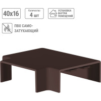 Угол Т-образный TDM ELECTRIC КМТ, бук,40x16 упаковка 4 шт SQ0411-0364