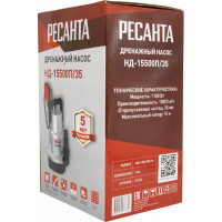 Дренажный насос Ресанта НД-15500П/35 77/2/6