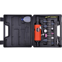 Пневмобормашина AV Steel с набором насадок AV-701814