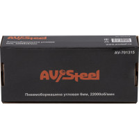 Угловая пневмобормашина AV Steel 6мм, 22000 об\мин, шт AV-701315