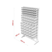 Стойка СТЕЛЛА-ТЕХНИК 1150x2000 односторонняя В1-04-03-05