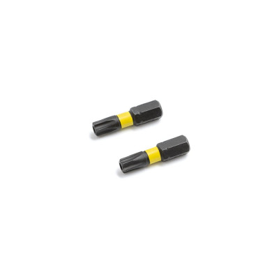 Бита ударная Дело Техники 1/4", Т40 × 25 мм с отверстием, 2шт. 794902