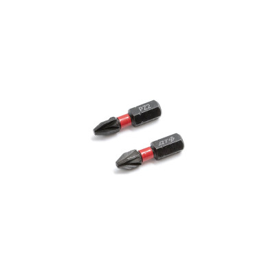 Бита ударная Дело Техники 1/4", PZ2 × 25 мм, 2шт. 793702