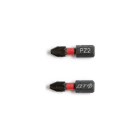 Бита ударная Дело Техники 1/4", PZ2 × 25 мм, 2шт. 793702