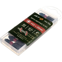 Бита ударная Дело Техники 1/4", PZ2 × 25 мм, 10шт. 793705