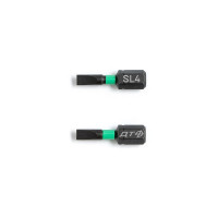 Бита ударная Дело Техники 1/4", SL4 × 25 мм, 2шт. 792202