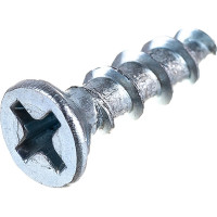 Оконный саморез КВАДРА острый, 4.1x16, белый цинк, фурнитурный, кор. 1000 шт. 411613001001