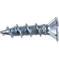 Оконный саморез КВАДРА острый, 4.1x16, белый цинк, фурнитурный, кор. 1000 шт. 411613001001