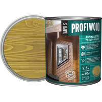 Алкидный антисептик PROFIWOOD (тонирующий; атмосферостойкий; калужница; 2.5 л; 2.1 кг) 63857