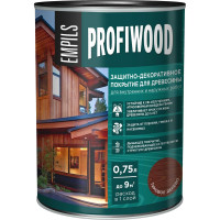 Защитно-декоративное покрытие для древесины PROFIWOOD (тик; 0.75 л; 0.7 кг) 72624
