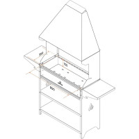 Мангал GRATAR Professional Optima ZONT POZ 3000