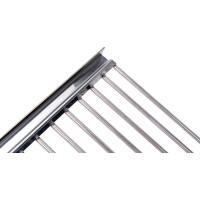 Решетка барбекю GRATAR нержавеющая сталь, съемная ручка РБ-102