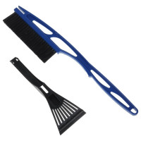 Автомобильная щетка для уборки снега РемоКолор Эконом со скребком, 53 см 60-6-050