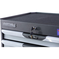 Тележка KraftWell с 7 ящиками, в подарок инструмент 277 предметов KRW-TTG+SET277