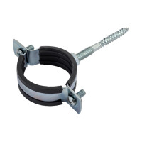 Сантехнический хомут РемоКолор шпилька + дюбель, 1 1/2, диаметр 48-52 мм 47-5-048