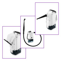 Вертикальный паровой пылесос KITFORT 6 в 1 КТ-595