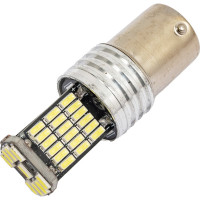 Автолампа SKYWAY диод S25 (P21W) 12V 45 SMD диодов 1-конт BA15s белая, 2 шт. S08201542