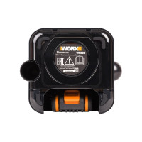 Аккумуляторный пылесос WORX 20В, без АКБ и ЗУ WX030.9