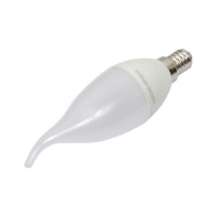 Светодиодная лампа TDM ELECTRIC WFC37-7 Вт-230 В -3000 К–E14 свеча на ветру Народная SQ0340-0191