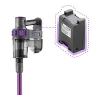 Вертикальный пылесос KITFORT КТ-573