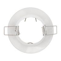 Встраиваемый светильник Smartbuy под лампу MR16 белый выпуклый SBL-08WH-MR16