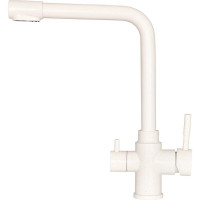 Смеситель для кухни WISENT с подводкой питьевой воды, белый W4355-3-18