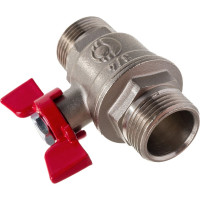 Шаровой кран VALFEX PREMIUM для воды, 3/4" НР/НР, бабочка VF.219.NB1.034.PREMIUM