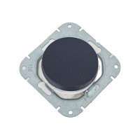 Механизм выключателя Bylectrica 1-клавишный, скрытая установка, серия ПРОВАНС, С110-3301 графит