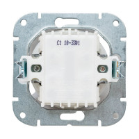 Механизм выключателя Bylectrica 1-клавишный, скрытая установка, серия ПРОВАНС, С110-3301 графит