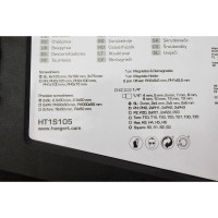 Набор отверток и бит HOEGERT TECHNIK 63 пр. HT1S105