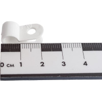 Нейлоновая крепежная скоба TDM СКН-5 белая 100 шт SQ0514-0201