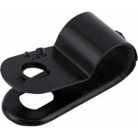 Нейлоновая крепежная скоба TDM ELECTRIC СКН-6 черная 100 шт SQ0514-0212