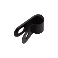 Нейлоновая крепежная скоба TDM ELECTRIC СКН-6 черная 100 шт SQ0514-0212