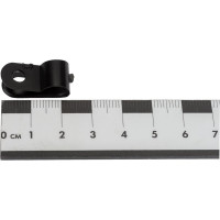 Нейлоновая крепежная скоба TDM ELECTRIC СКН-6 черная 100 шт SQ0514-0212