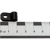 Нейлоновая крепежная скоба TDM ELECTRIC СКН-5 черная 100 шт SQ0514-0211
