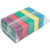 Губки для мытья посуды РемоКолор, 100x60x30 мм, 5 шт. 20-6-111