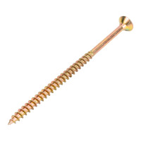 Универсальный саморез Rizzel Pz 5,0x90 желтый цинк 200 шт 00-00467001