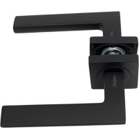 Ручка дверная алюминиевая черный Вантаж V54BL AL