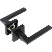 Ручка дверная алюминиевая черный Вантаж V53BL AL