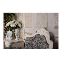 Угол Cosca Decor интерьерный багет, 18 мм, платина СПБ030478