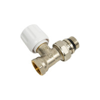 Радиаторный вентиль MVI прямой, ручной регулировки с самоуплотняющимся кольцом 1/2" TR.213.04