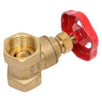 Клиновая задвижка MVI латунная 3/4" BV.880.05