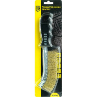 Ручная кордщетка Berger BG 1 ряд щетины, омеднённая сталь, 0.3 мм BG1748