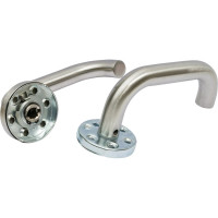 Дверная ручка Вантаж из нержавеющей стали V0190INOX
