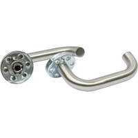 Дверная ручка Вантаж из нержавеющей стали V0190INOX