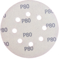 Круг шлифовальный Purple PP627 (125 мм; 8 отверстий; Р80; 100 шт) Hanko PP627.125.8.0080