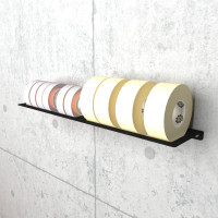 Настенный держатель-органайзер для мотков скотча EMBODIMENT черный EMB-WOPW-L-B