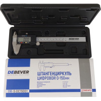 Цифровой штангенциркуль Debever Machining Solutions 0-150 мм, 0.01 мм DB-S-DC15001
