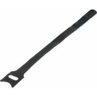 Многоразовая стяжка-липучка DORI 200x12 мм черная 10 шт 42242